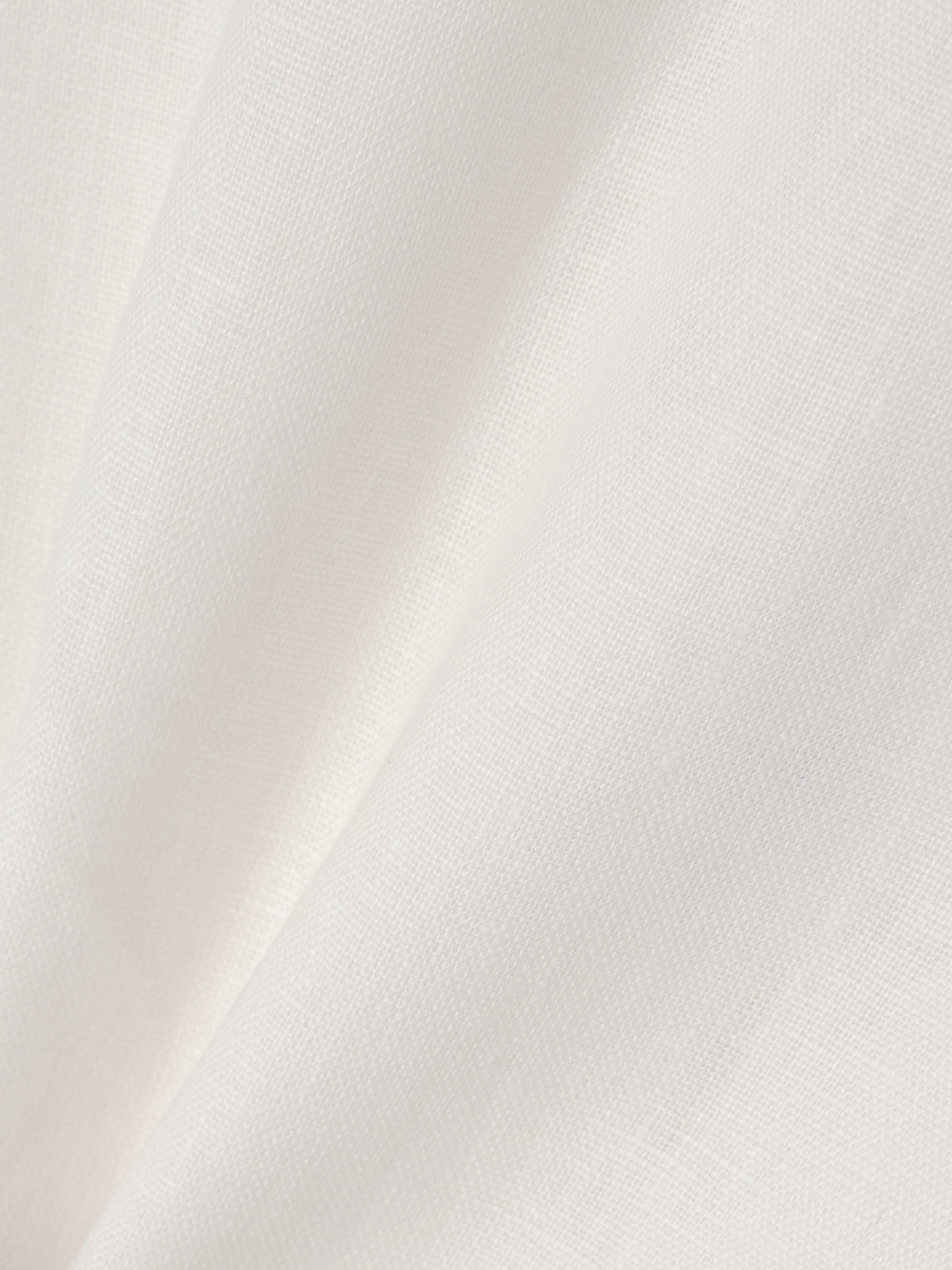 FAITHFULL SUIS WRAP-EFFECT LINEN MIDI SKIRT