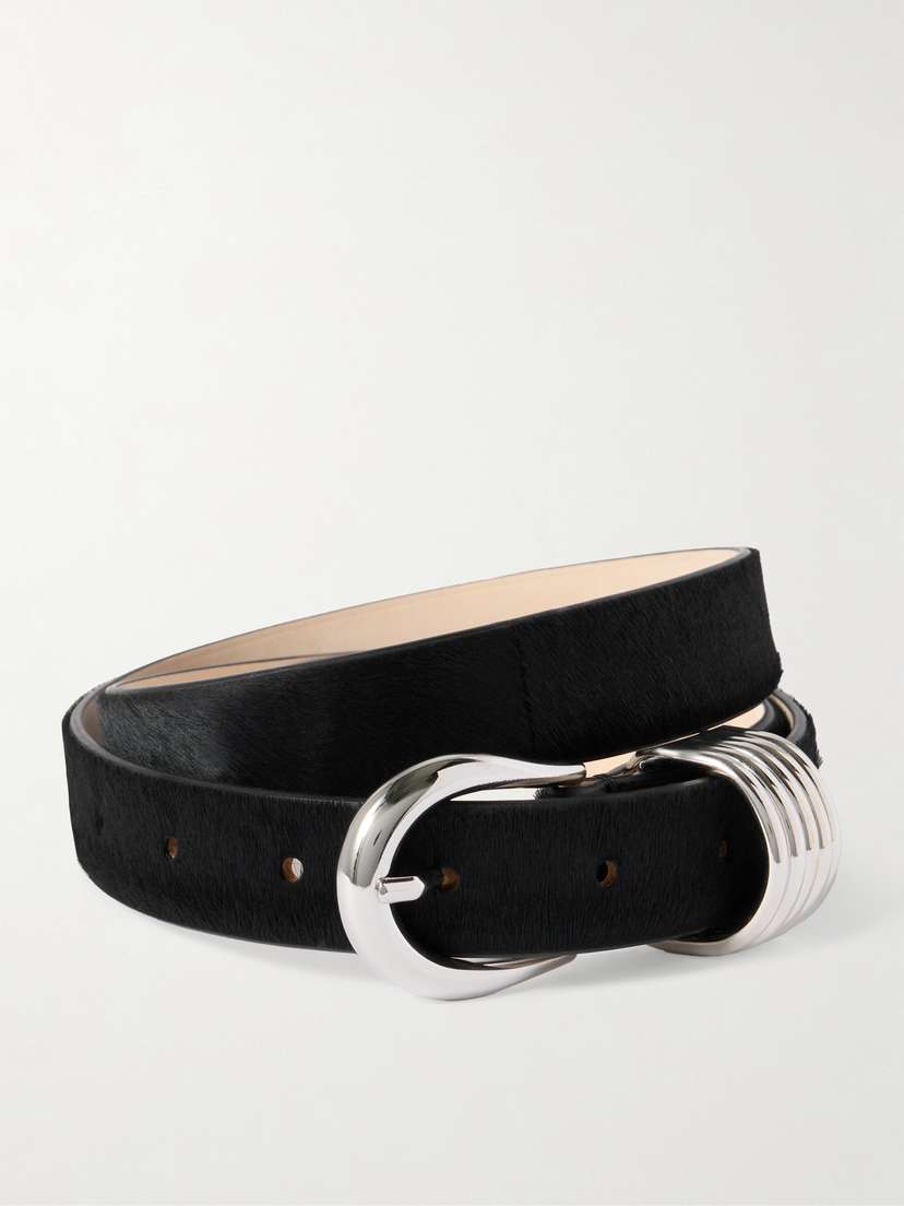 Déhanche Hollyhock Calf Hair Belt