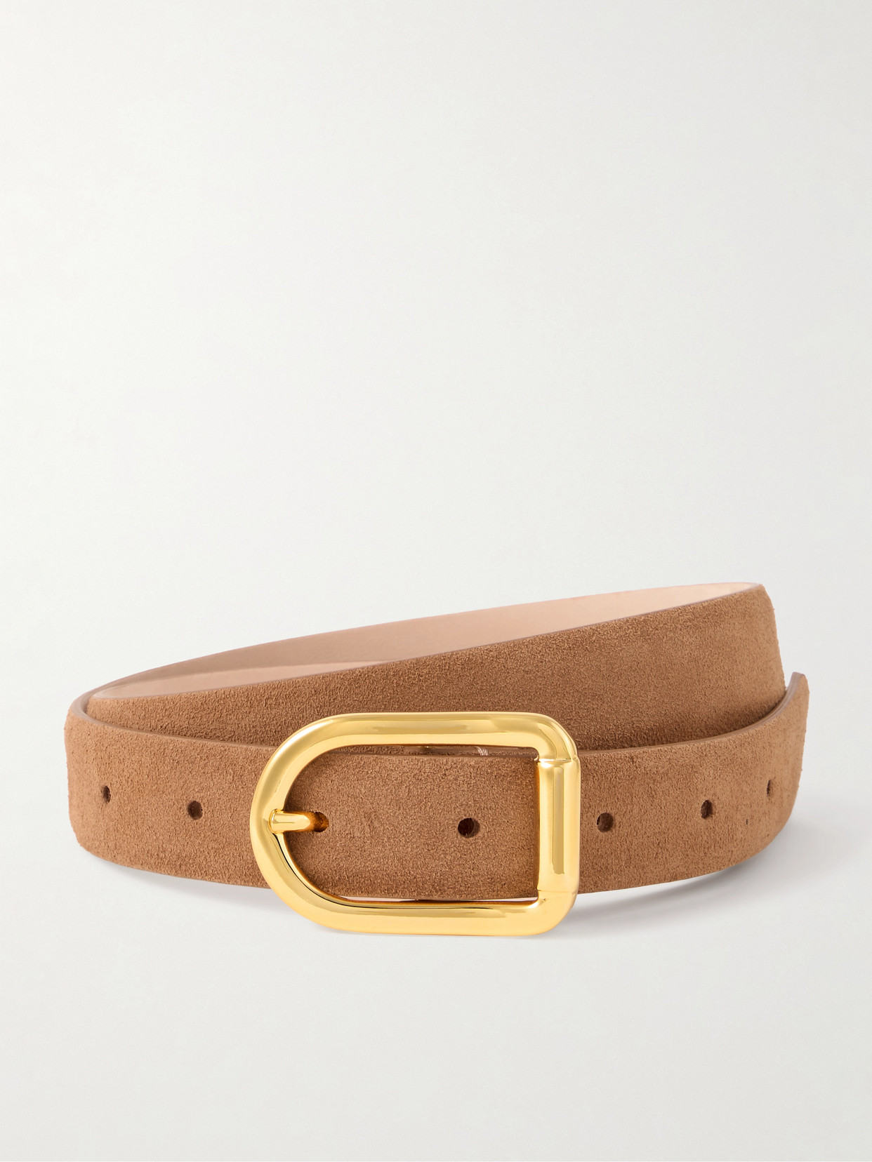 Dehanche Mija Suede Belt In Brown