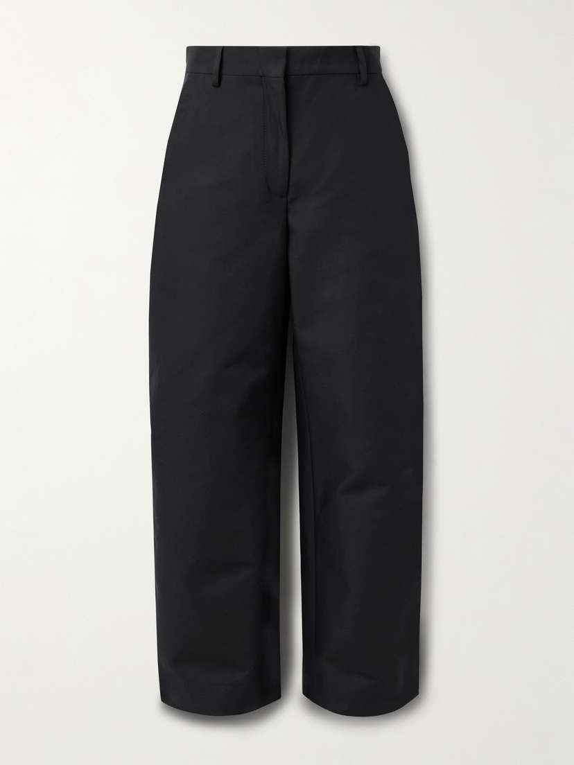 Acne Studios Organic Cotton-sateen Wide-leg Pants