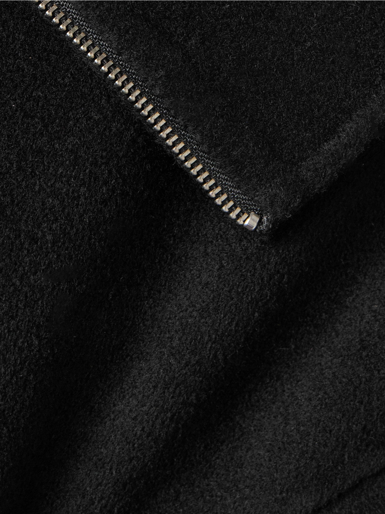 Acne Studios Wool And Cashmere-blend Felt Jacket In Black