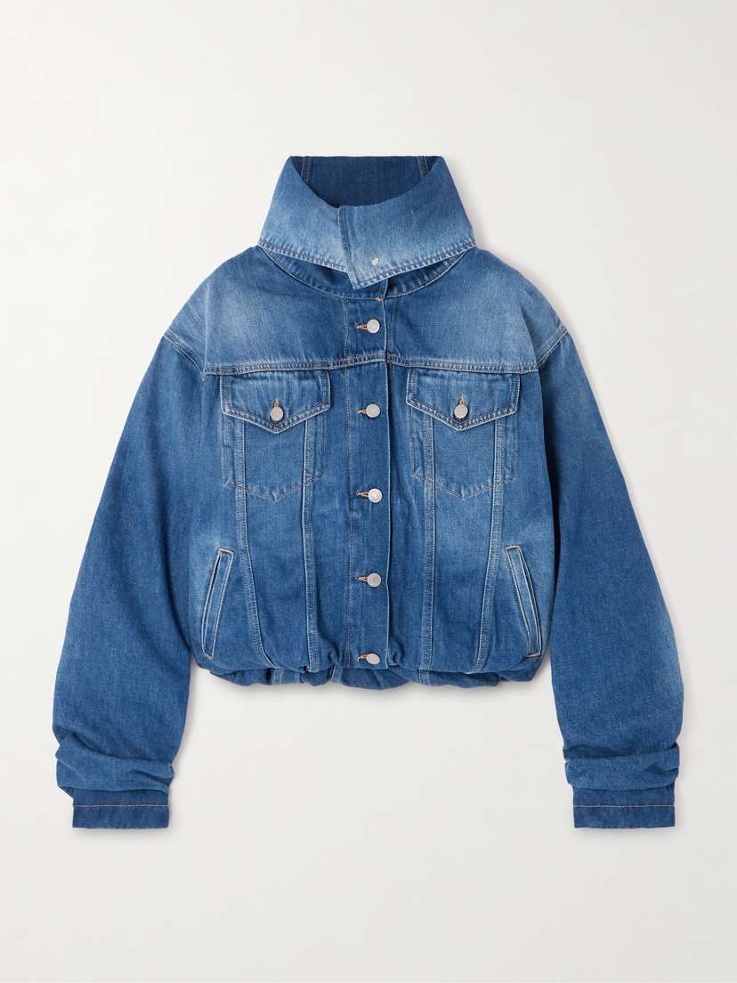 Acne Studios Gathered Denim Jacket