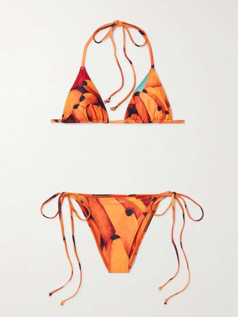 Donde Esteban Bananas Printed Bikini