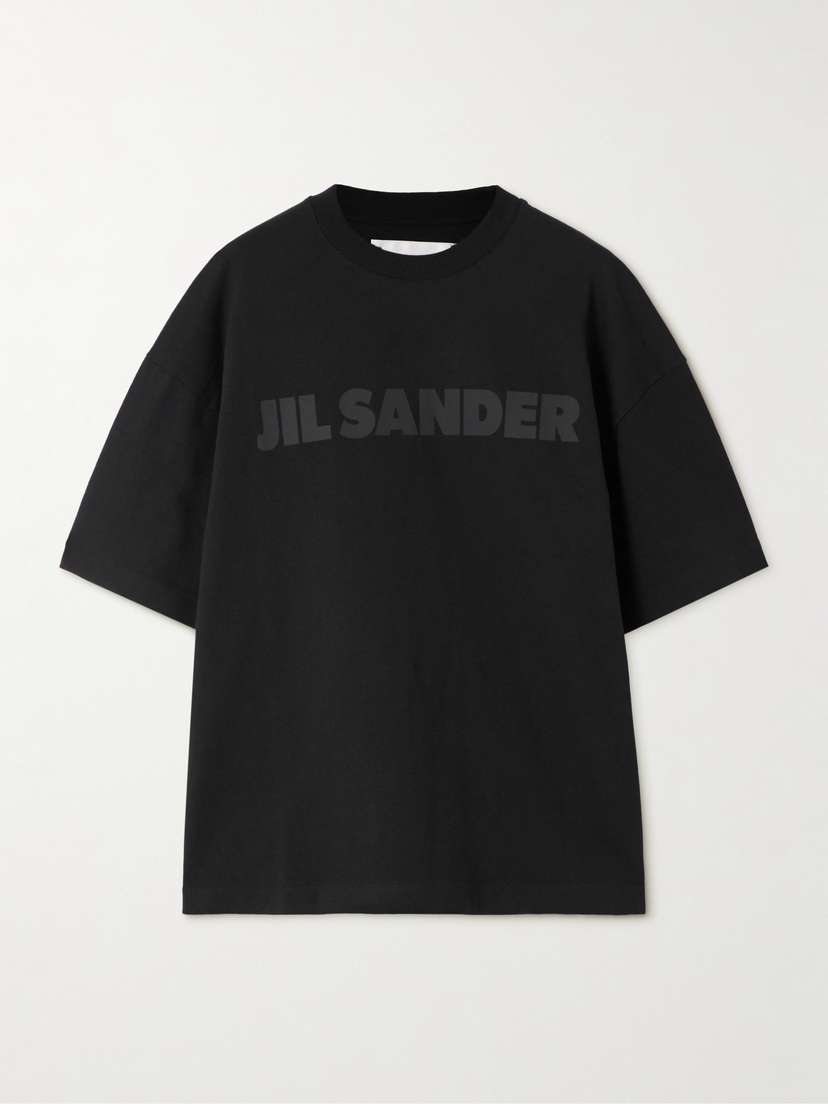 Jil Sander Printed Cotton-jersey T-shirt