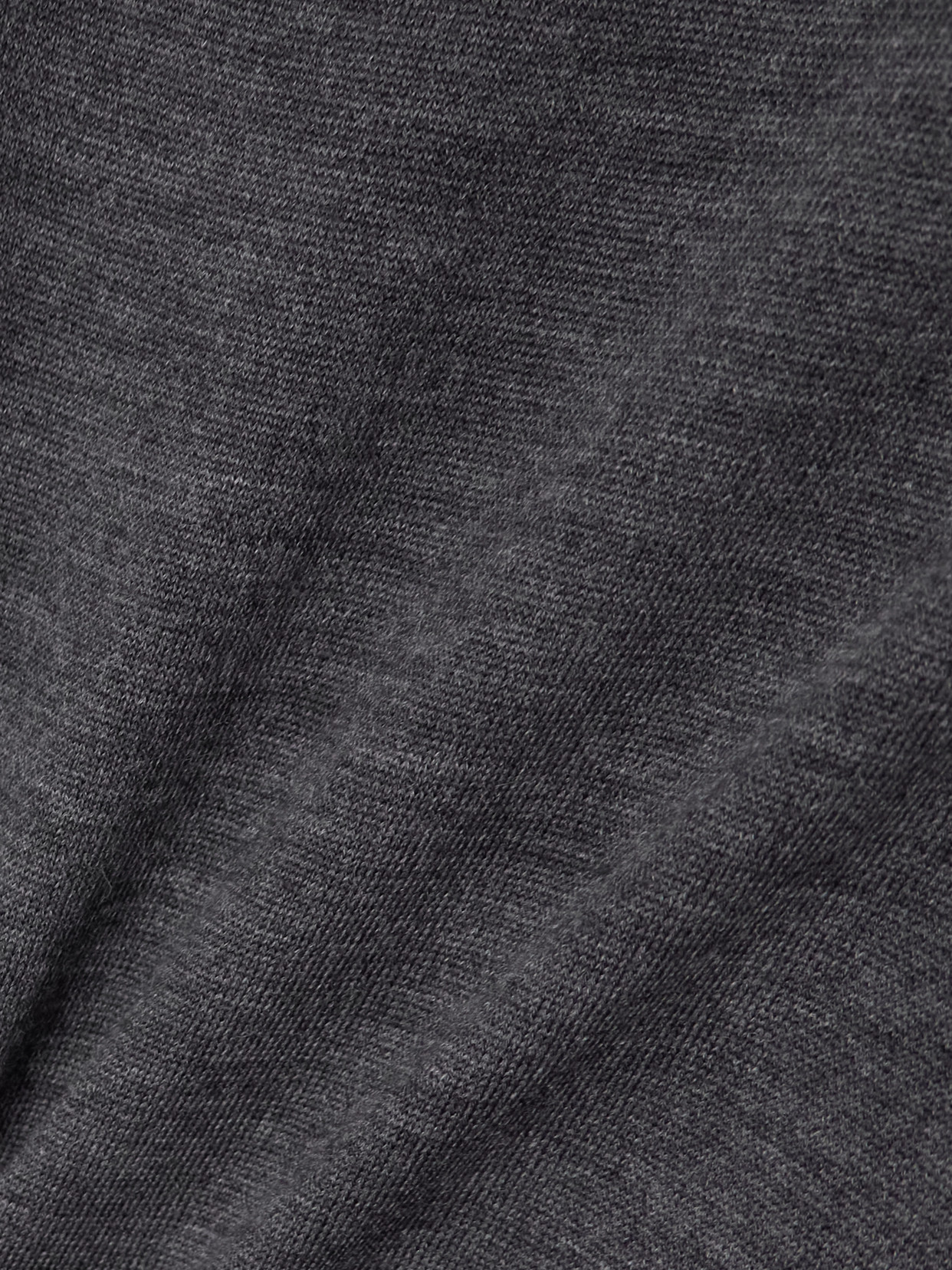 Jil Sander Gray Dress In Wool With Crossover Detail In Gray