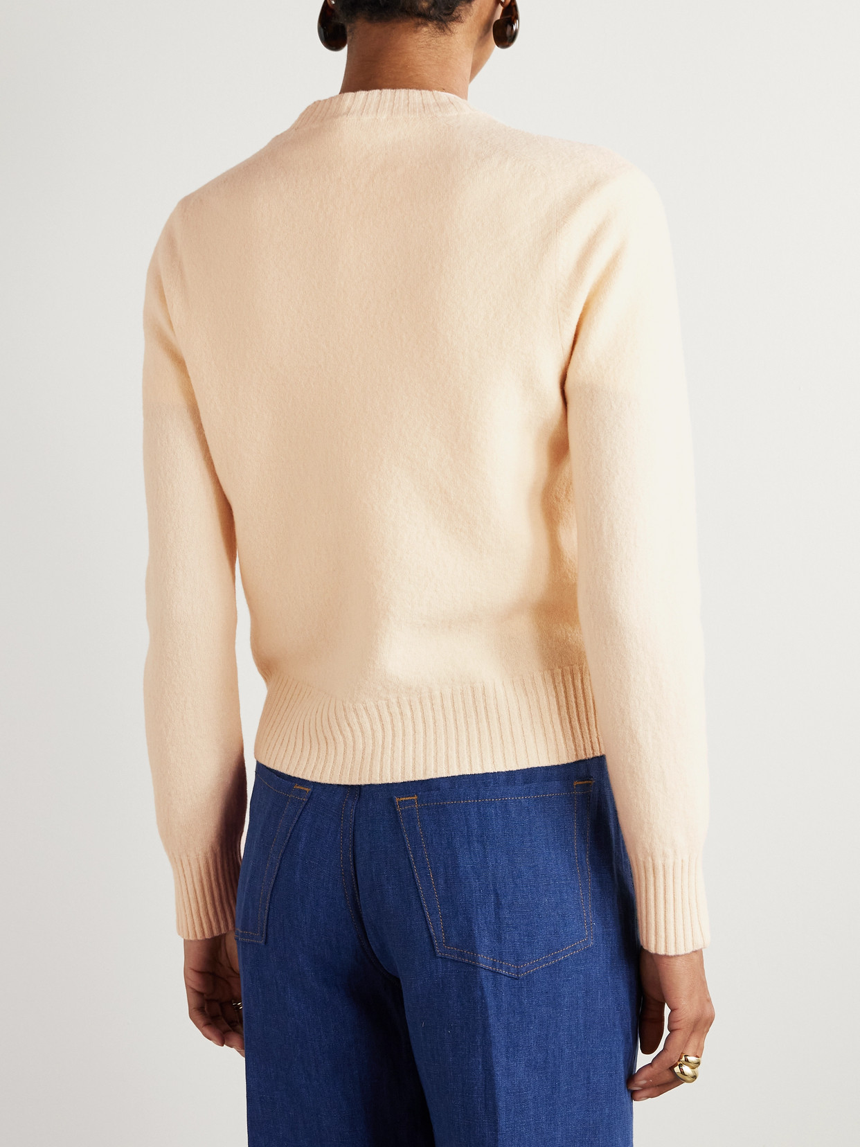 Jil Sander Wool Sweater In Neutral