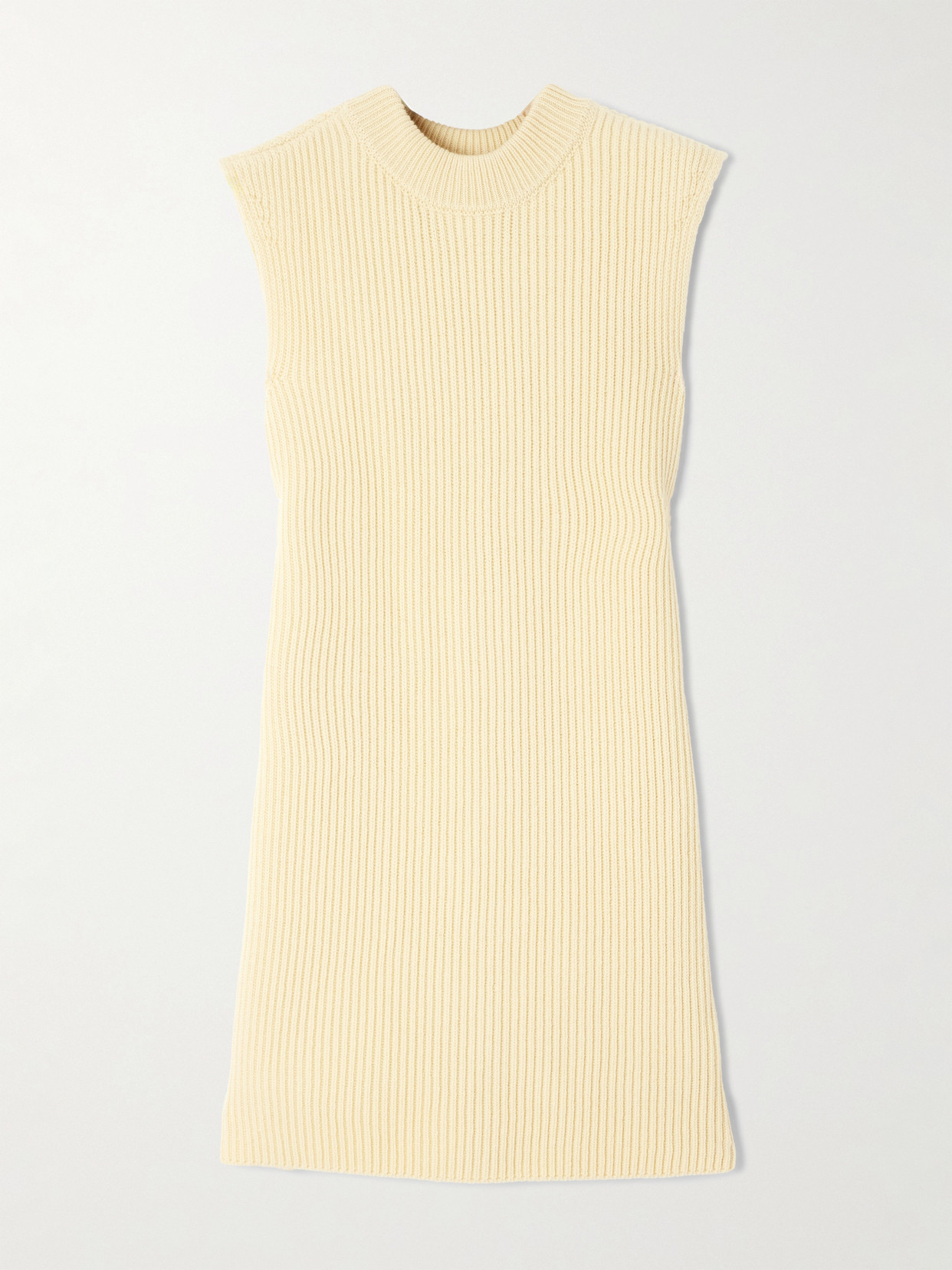 Jil Sander Ribbed Wool Vest