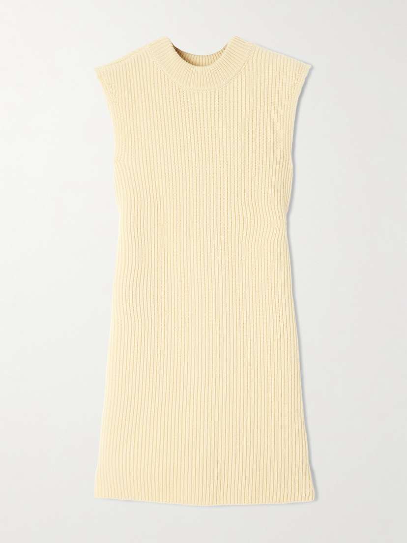 Jil Sander Ribbed Wool Vest
