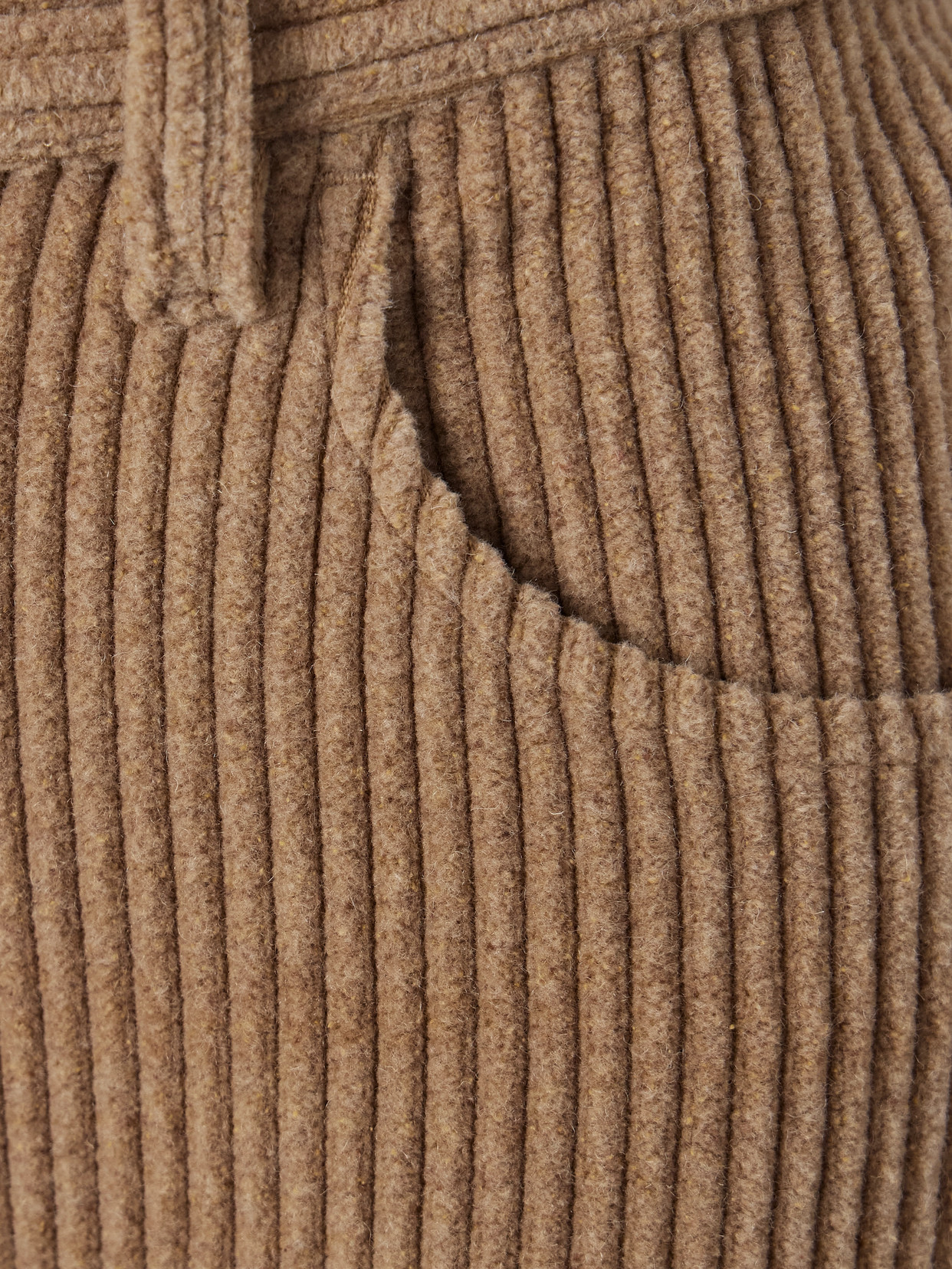 The Row Clair Corduroy Wide-leg Pants In Brown