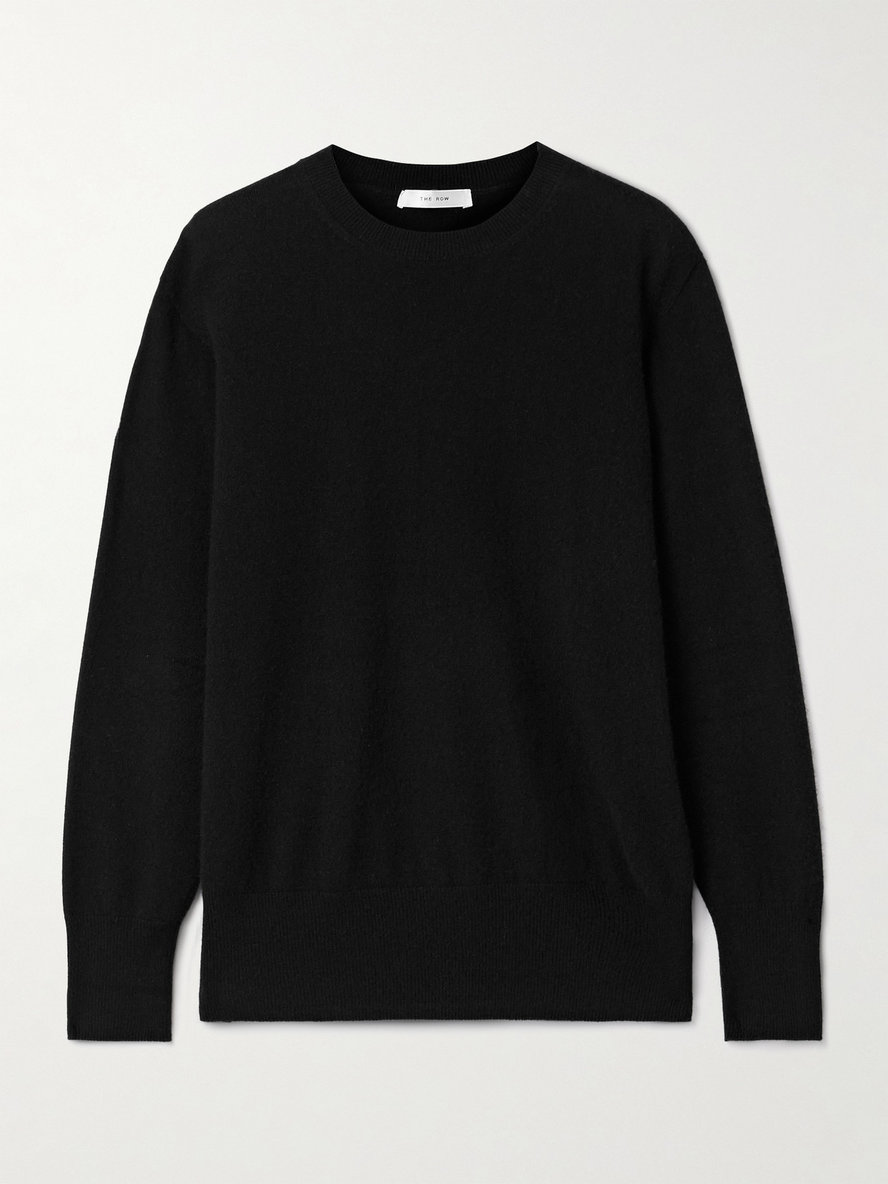 The Row Leilani Cashmere Sweater In Black