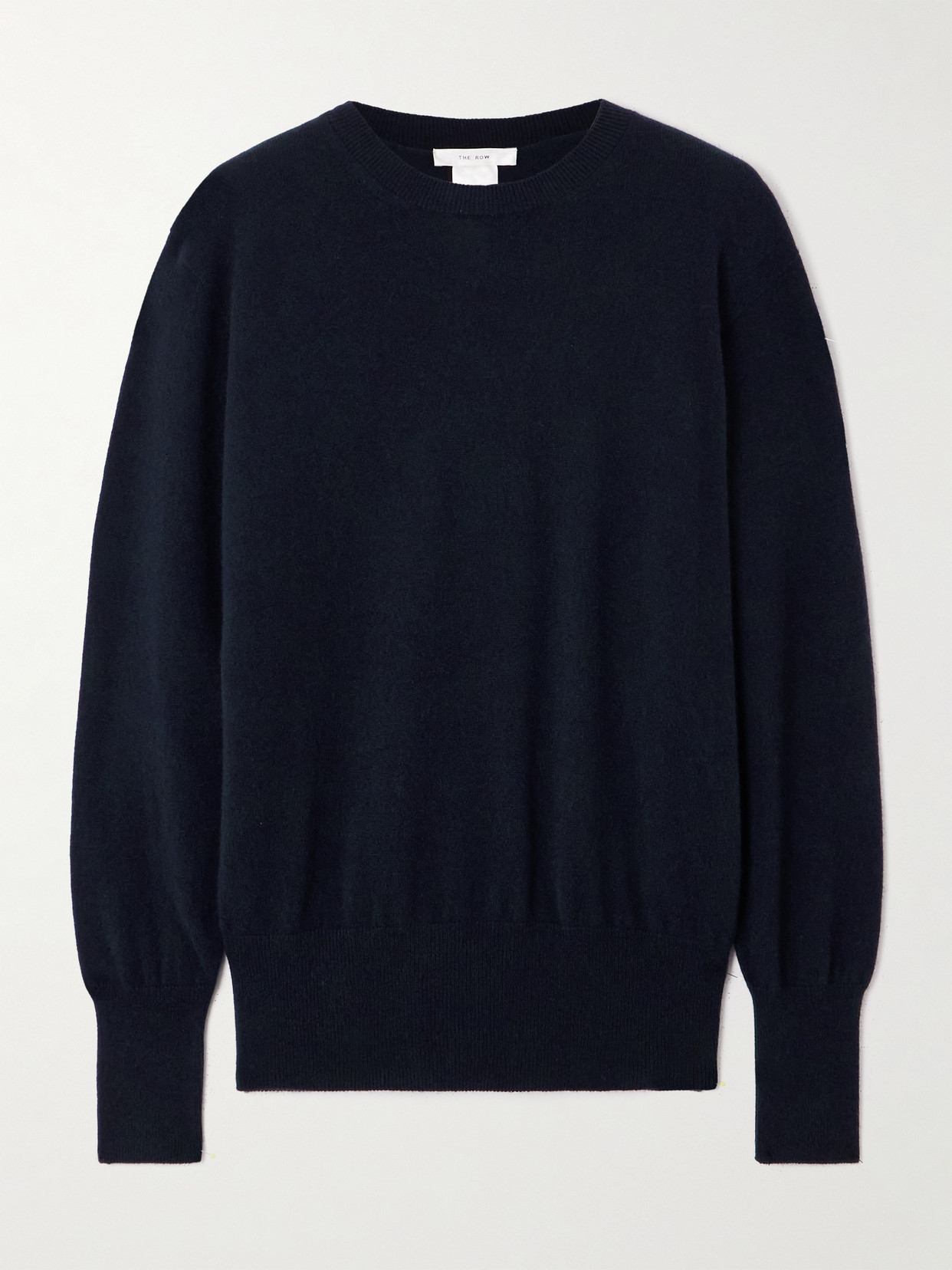 The Row Leilani Cashmere Sweater In Blue