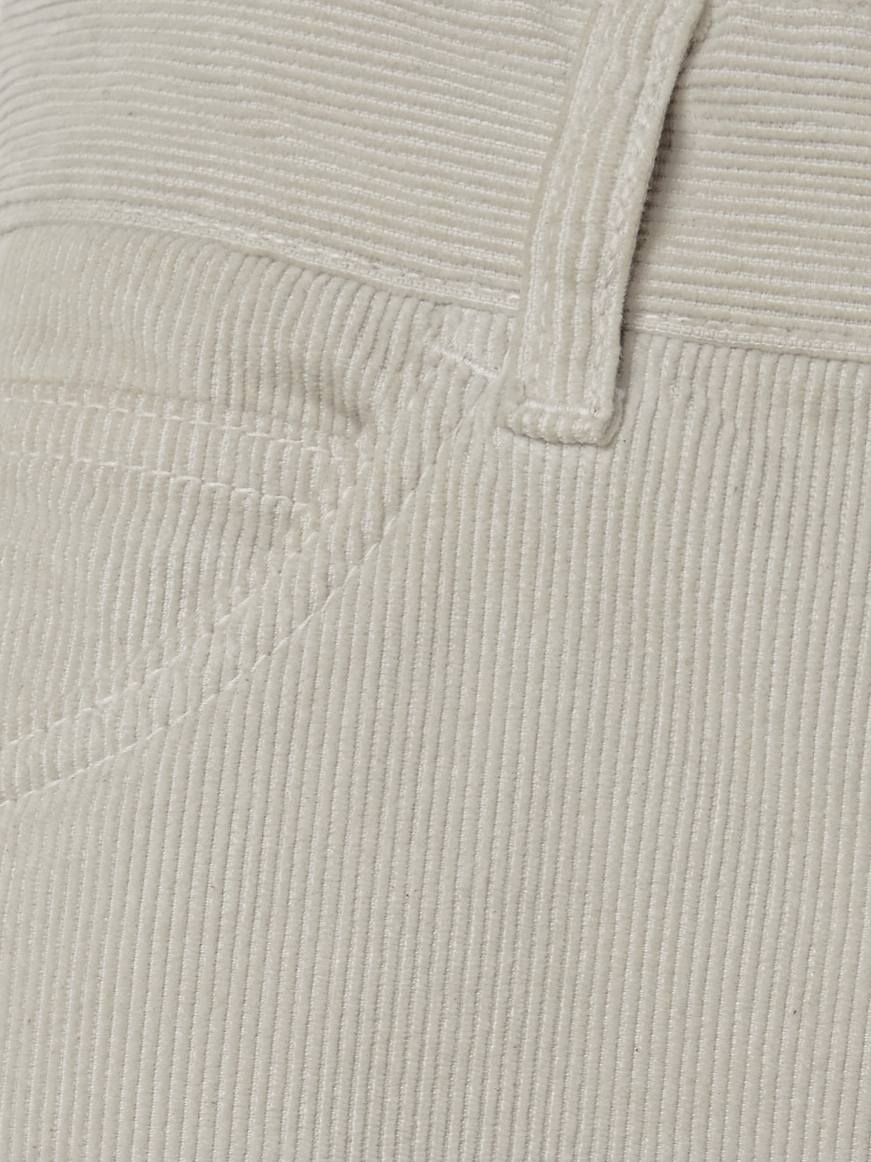 The Row Carlyl Cotton-corduroy Straight-leg Pants In Neutral