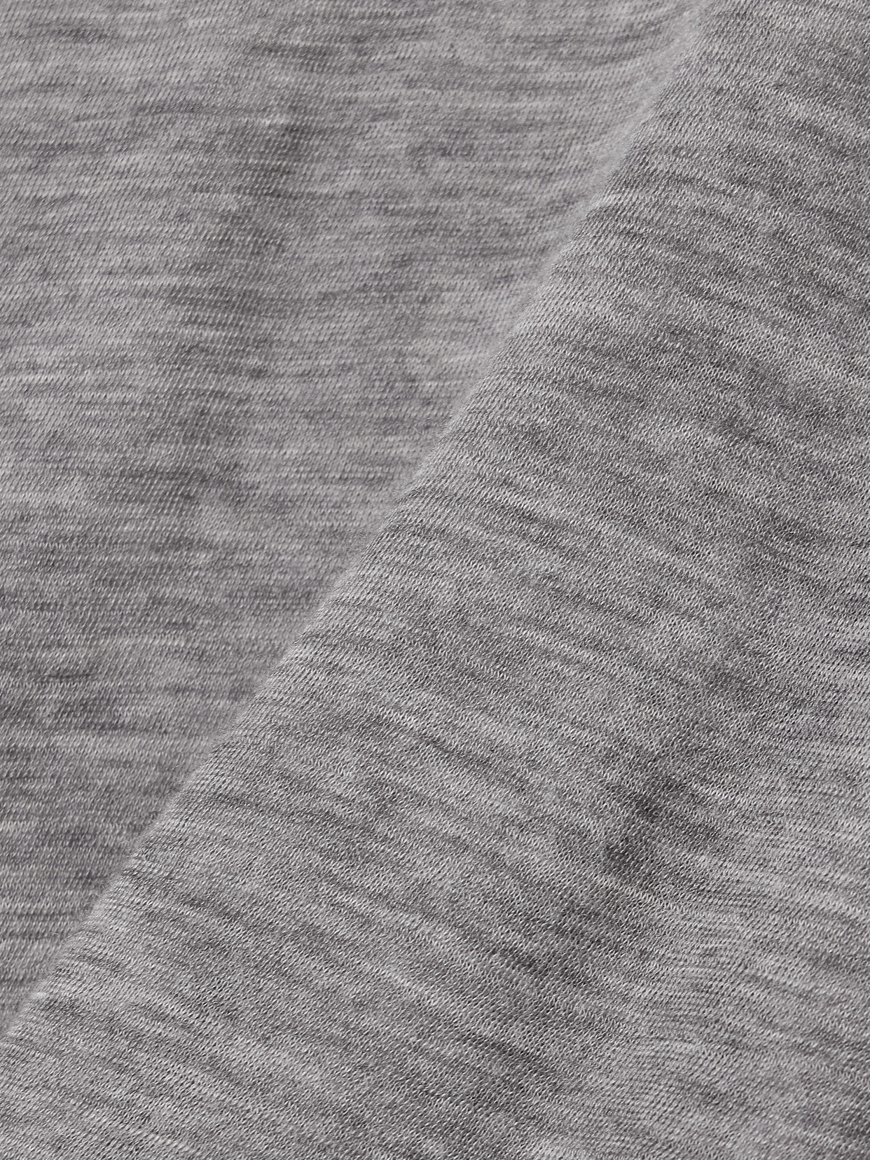 The Row Lila Knitted Cashmere Top In Gray