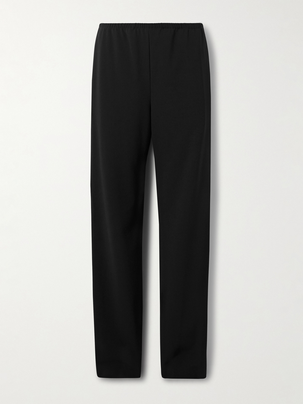 The Row Seraphim Wool-blend Wide-leg Pants In Black