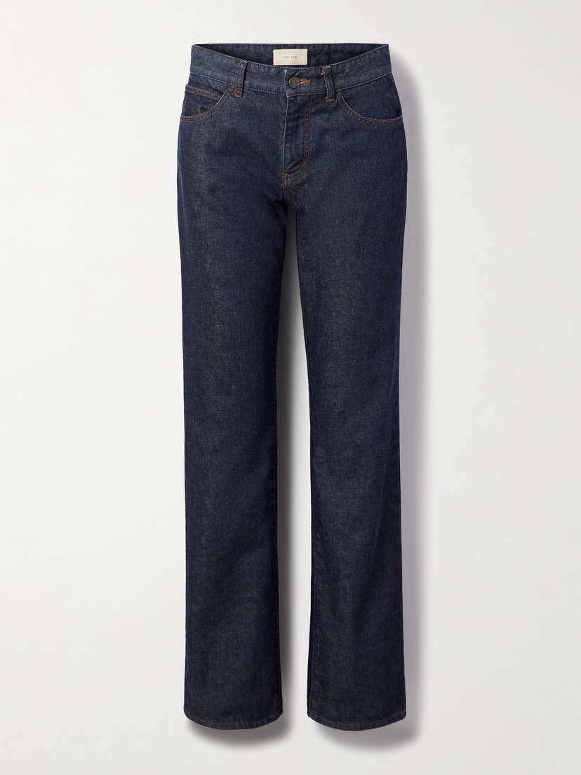 The Row Carlyl Mid-rise Straight-leg Jeans