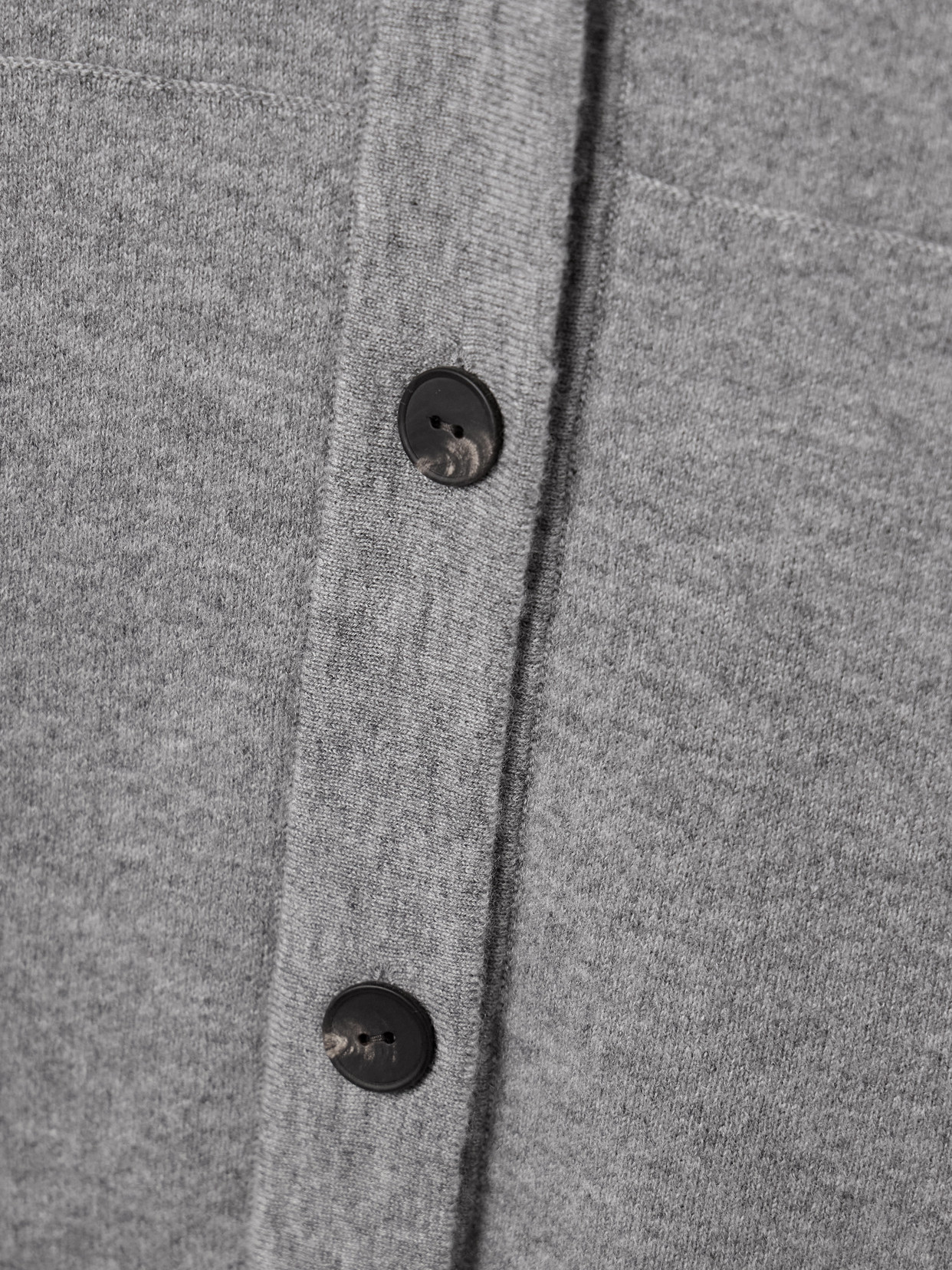 The Row Lonn Oversized Cashmere Cardigan In Gray