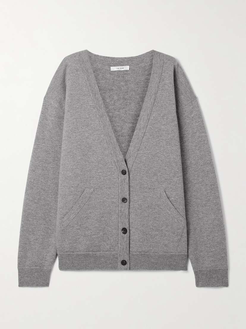The Row Lonn Oversized Cashmere Cardigan