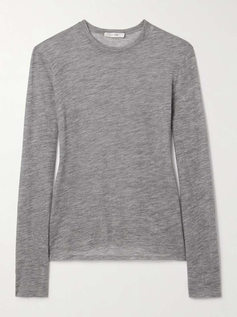 The Row Iverness Cashmere Top