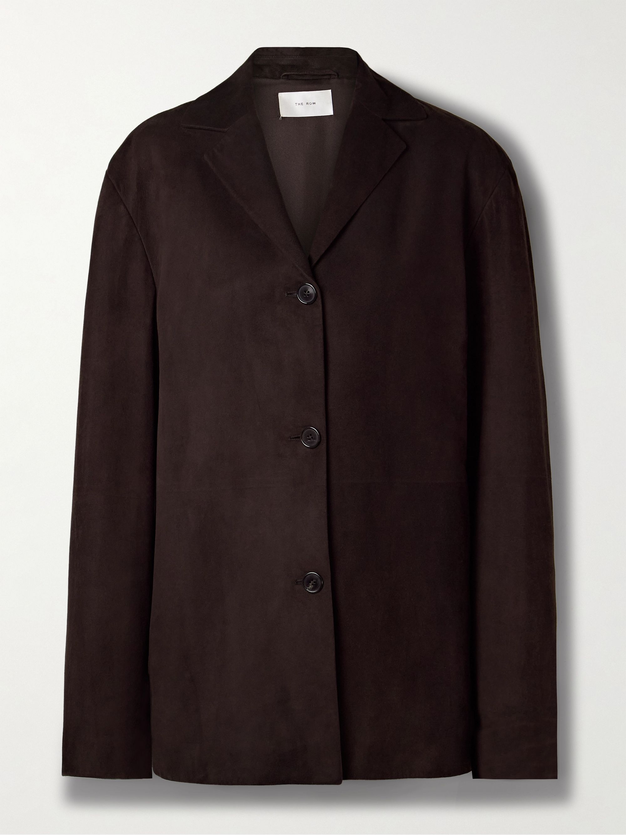 THE ROW Fabian suede jacket