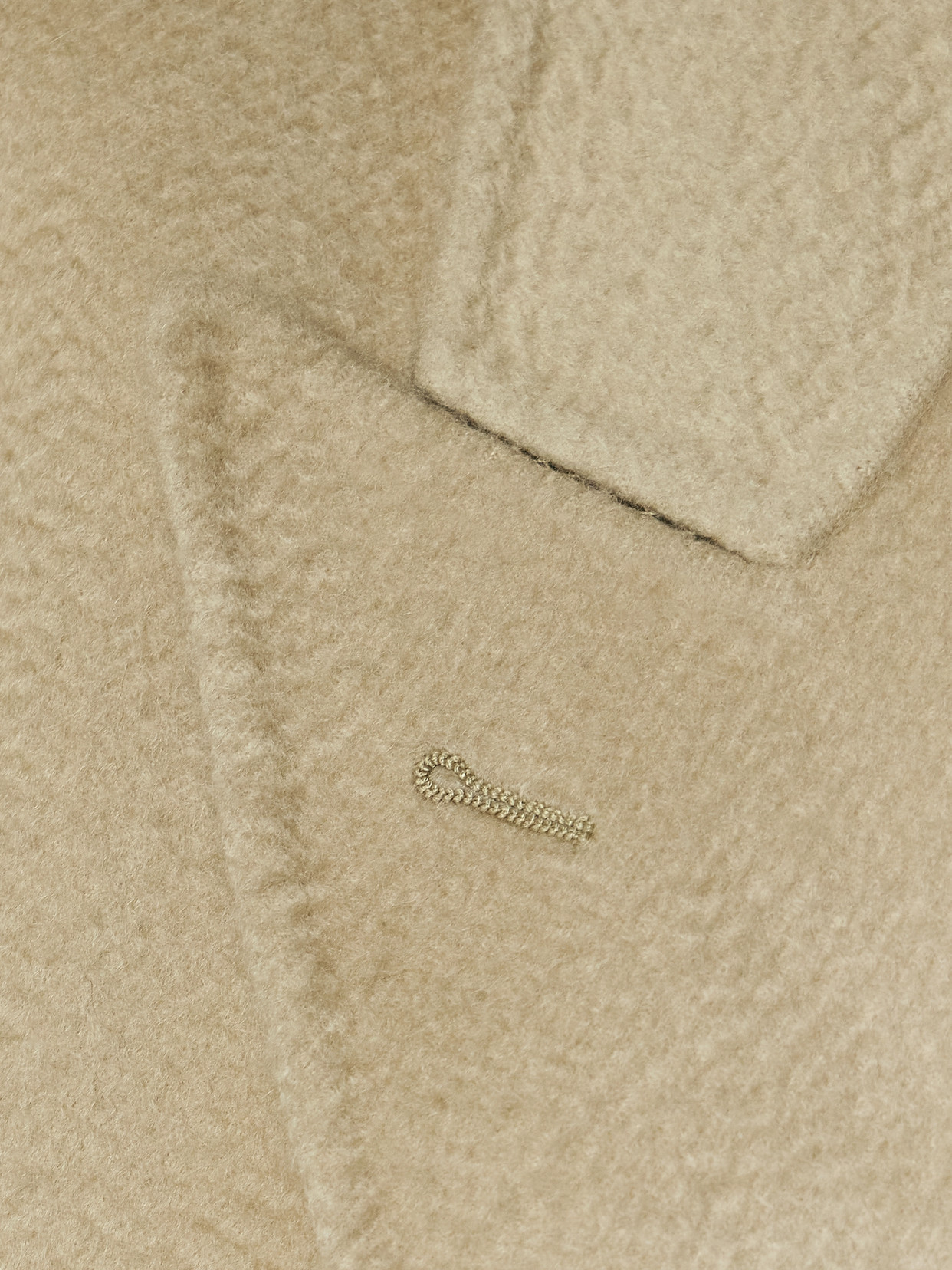 The Row Hariet Oversized Double-breasted Brushed-cashmere Coat In Neutral