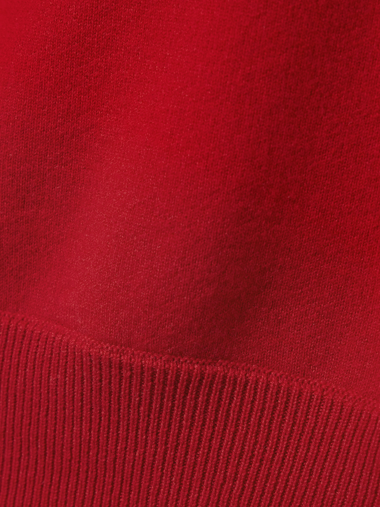 The Row Leora Cashmere Sweater In Red
