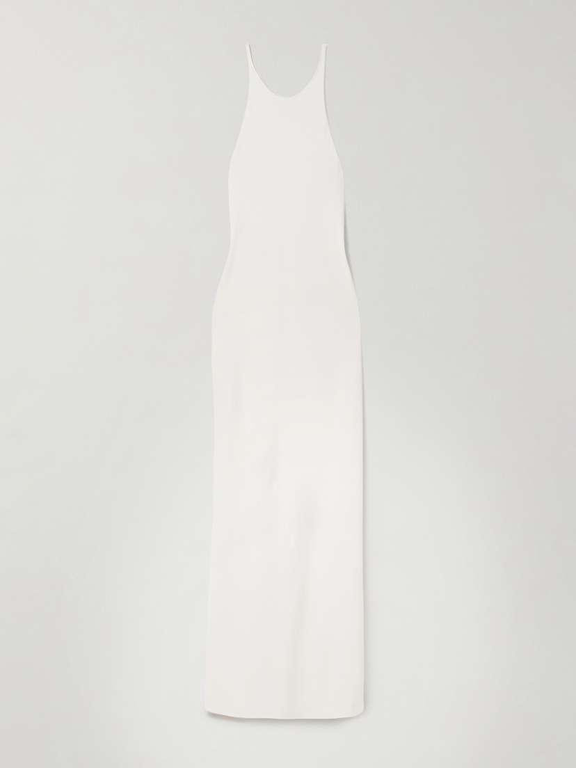 The Row Johanne Silk-crepe Maxi Dress
