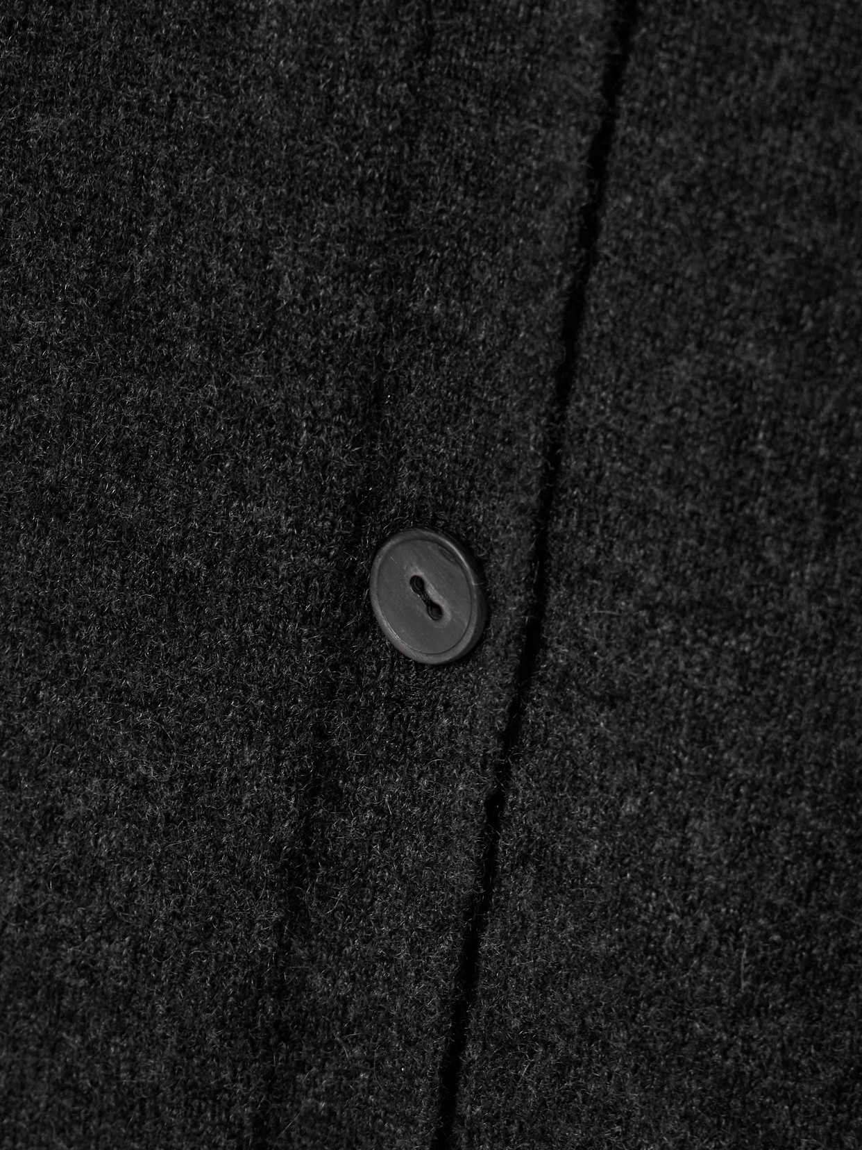 The Row Lillia Cashmere Cardigan In Black