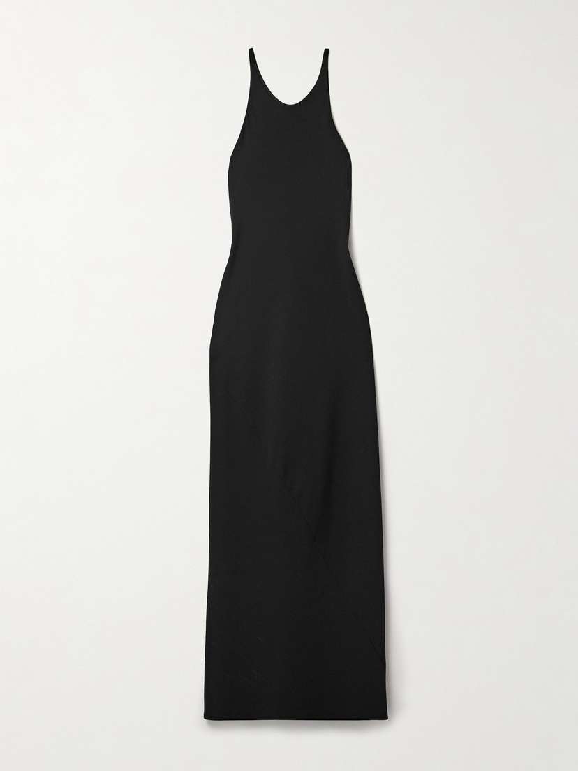 The Row Johanne Silk-crepe Maxi Dress