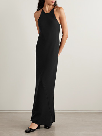The Row Johanne silk-crepe maxi dress