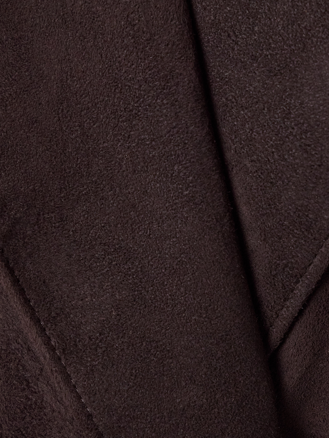 The Row Solana Suede Trench Coat In Burgundy