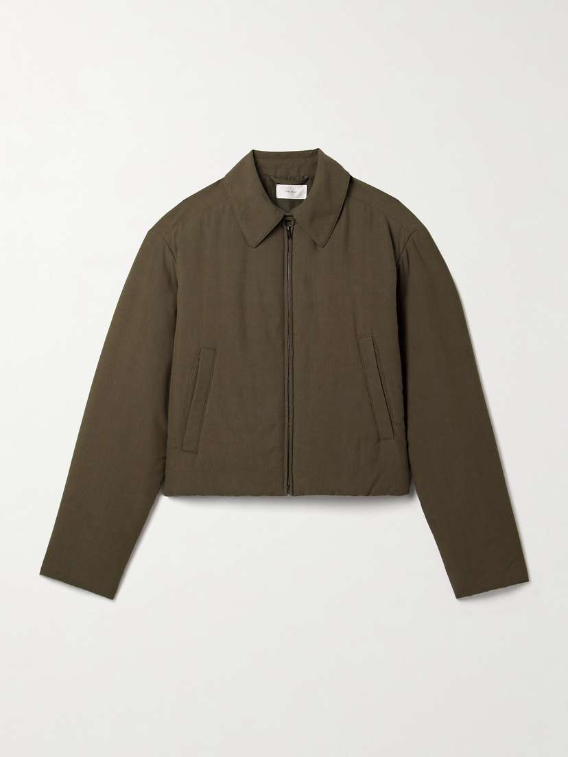 The Row Nerys Padded Woven Jacket