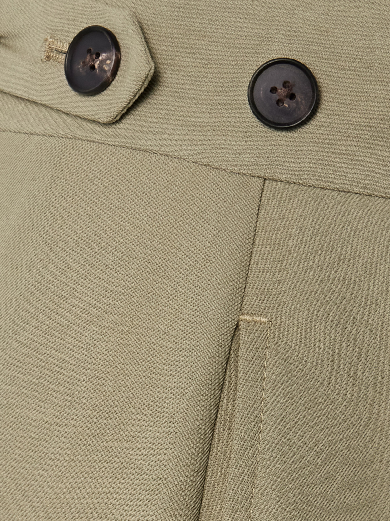 The Row Elowyn Wool-gabardine Straight-leg Pants In Neutral