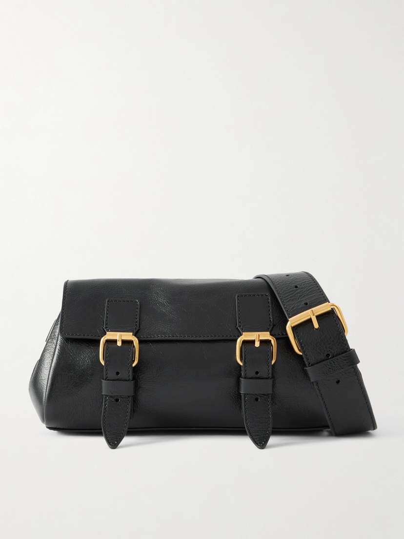 Dries Van Noten Leather Shoulder Bag