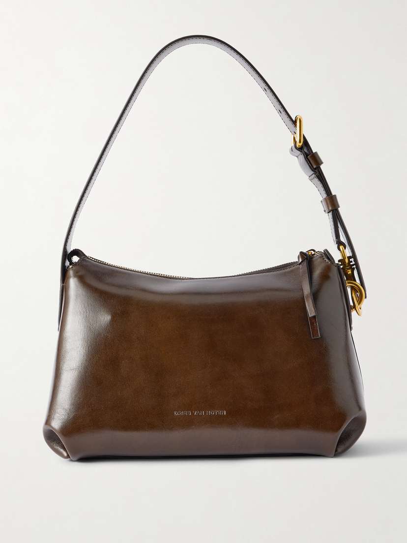 Dries Van Noten Small Leather Shoulder Bag