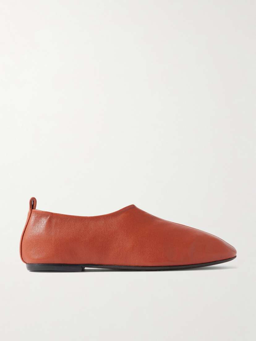 Dries Van Noten Leather Flats