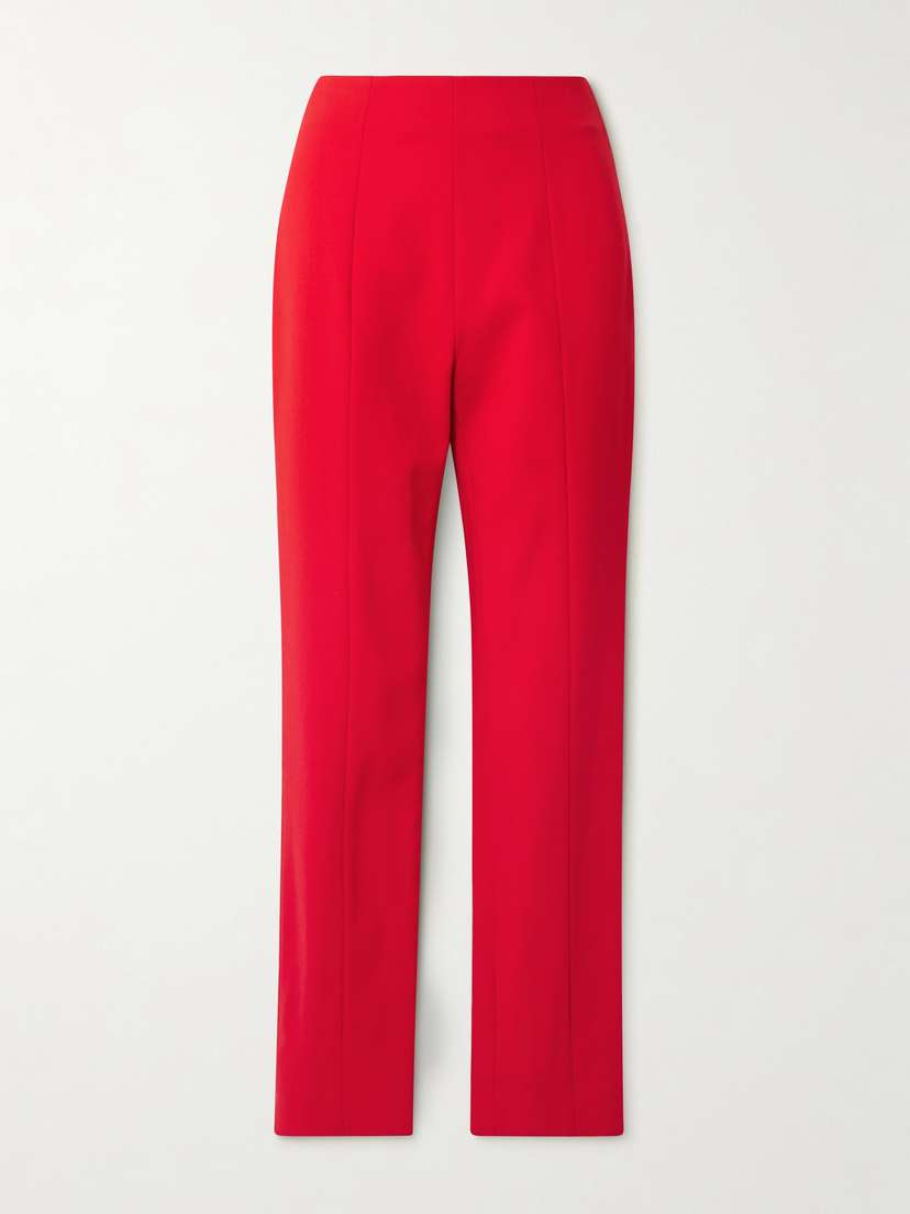 Carolina Herrera Emilie Wool-blend Skinny Pants