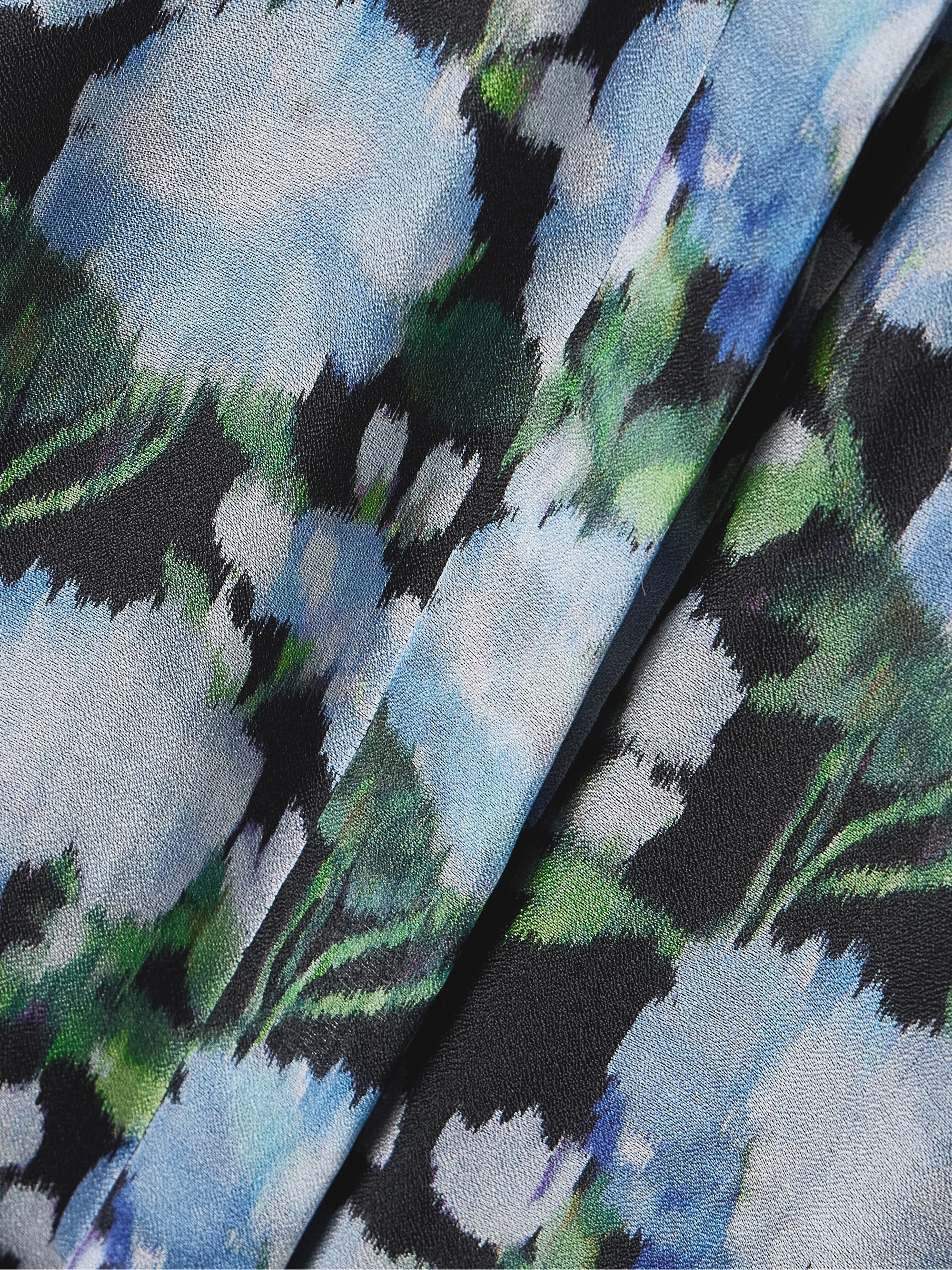 Carolina Herrera Belted floral-print silk-organza midi shirt dress thumbnail