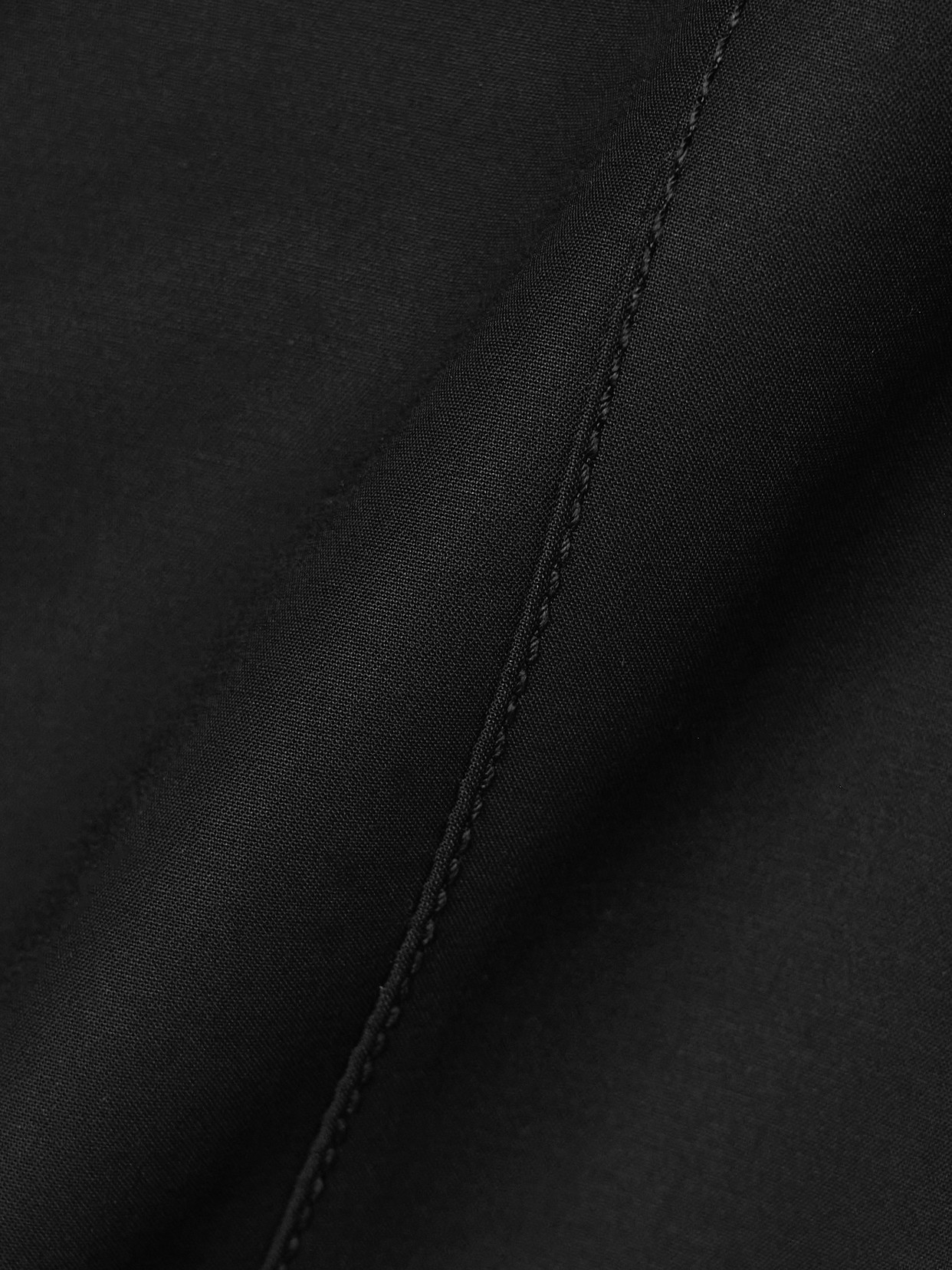 Carolina Herrera Emilie Cotton-blend Slim-leg Pants In Black