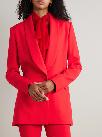 Carolina Herrera Wool-blend blazer