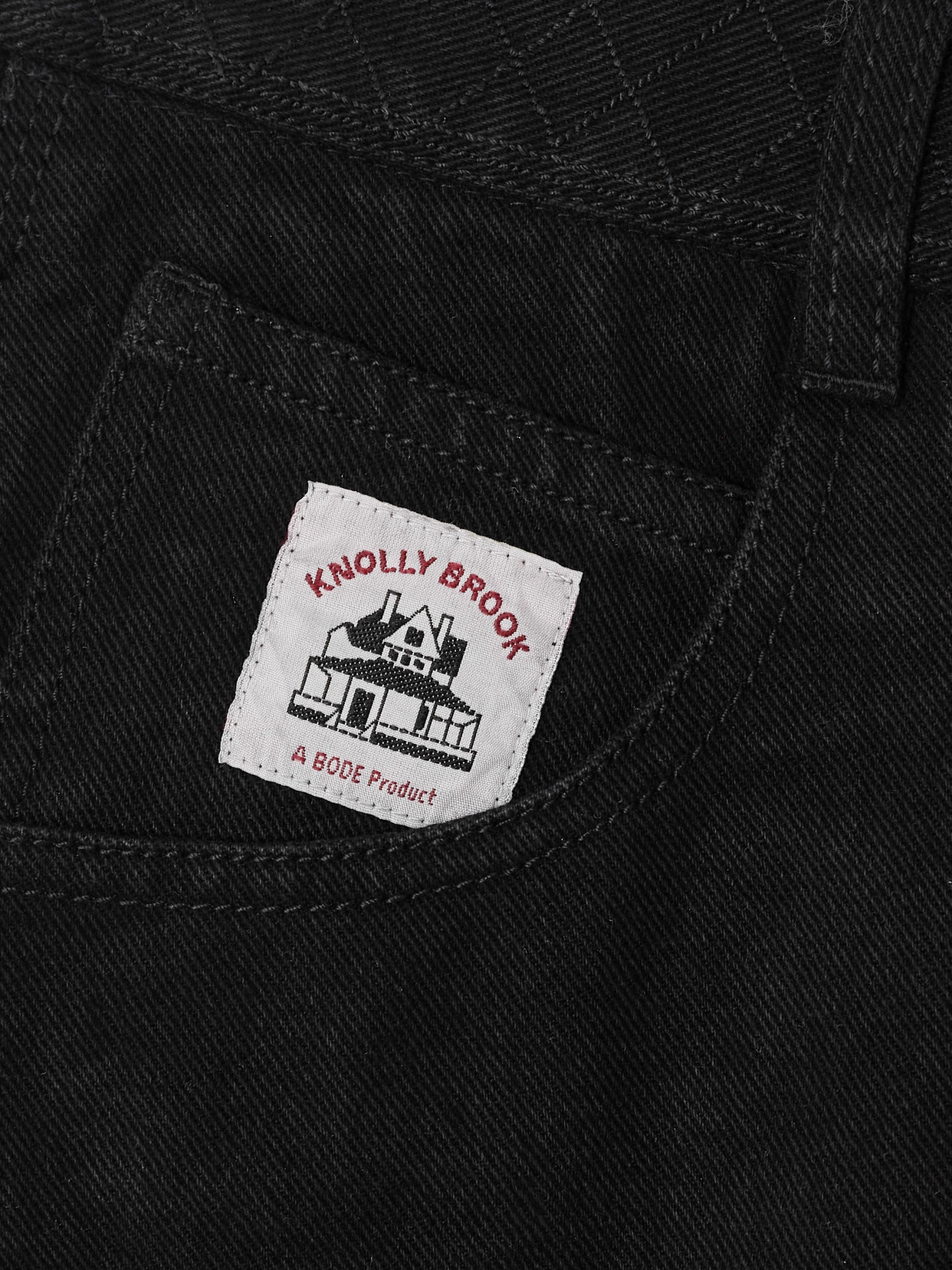 Knolly Brook Embroidered Denim Mini