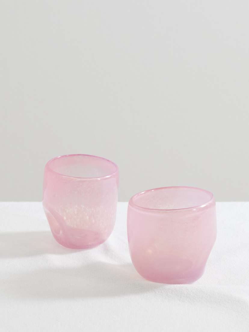 Completedworks Thaw Set-of-two Recycled-glass Cups