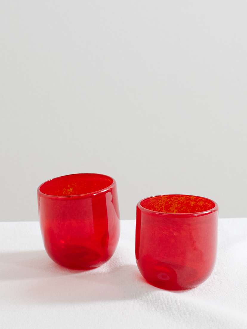 Completedworks Thaw Set-of-two Recycled-glass Cups