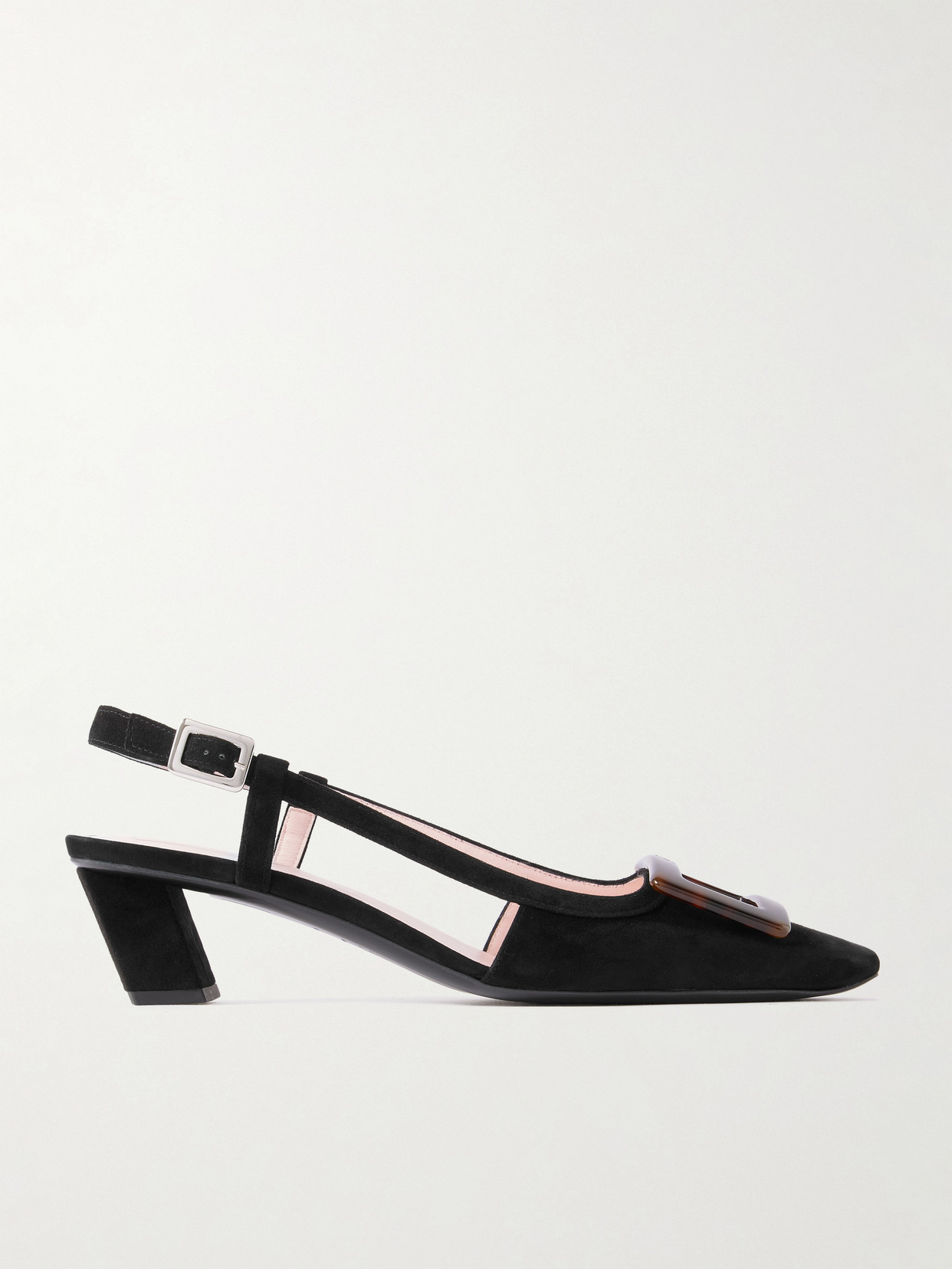 Roger Vivier Vivier Slingback Pumps Turtle Buckle Detail