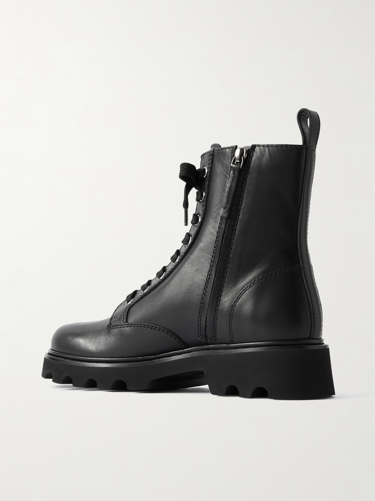 Roger Vivier Viv Rangers 40 Buckled Leather Ankle Boots In Black