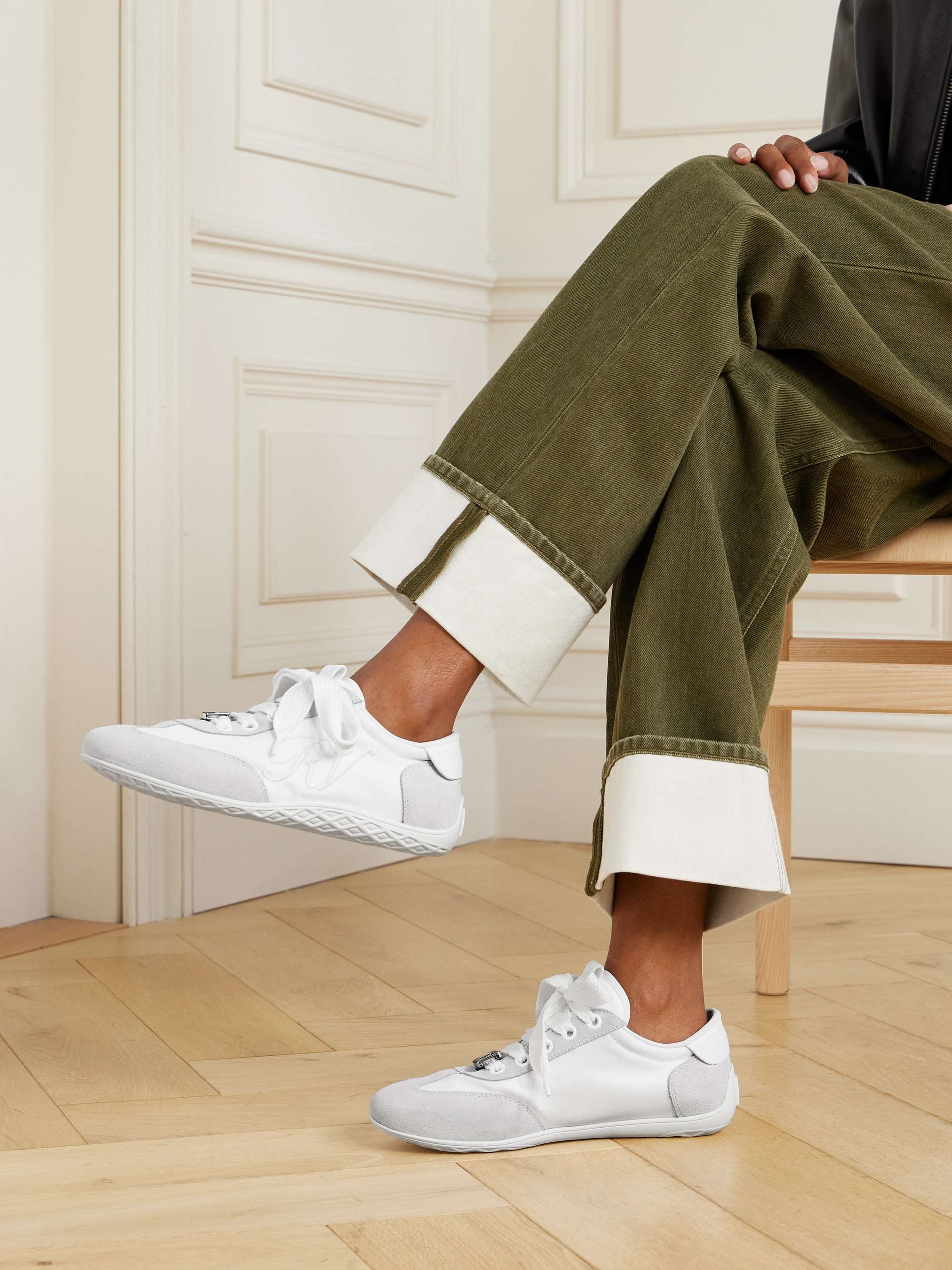 靴 Roger Vivier Sneakers ROGER VIVIER ROGER VIVIER Footwear | Pink Women's Sneakers
