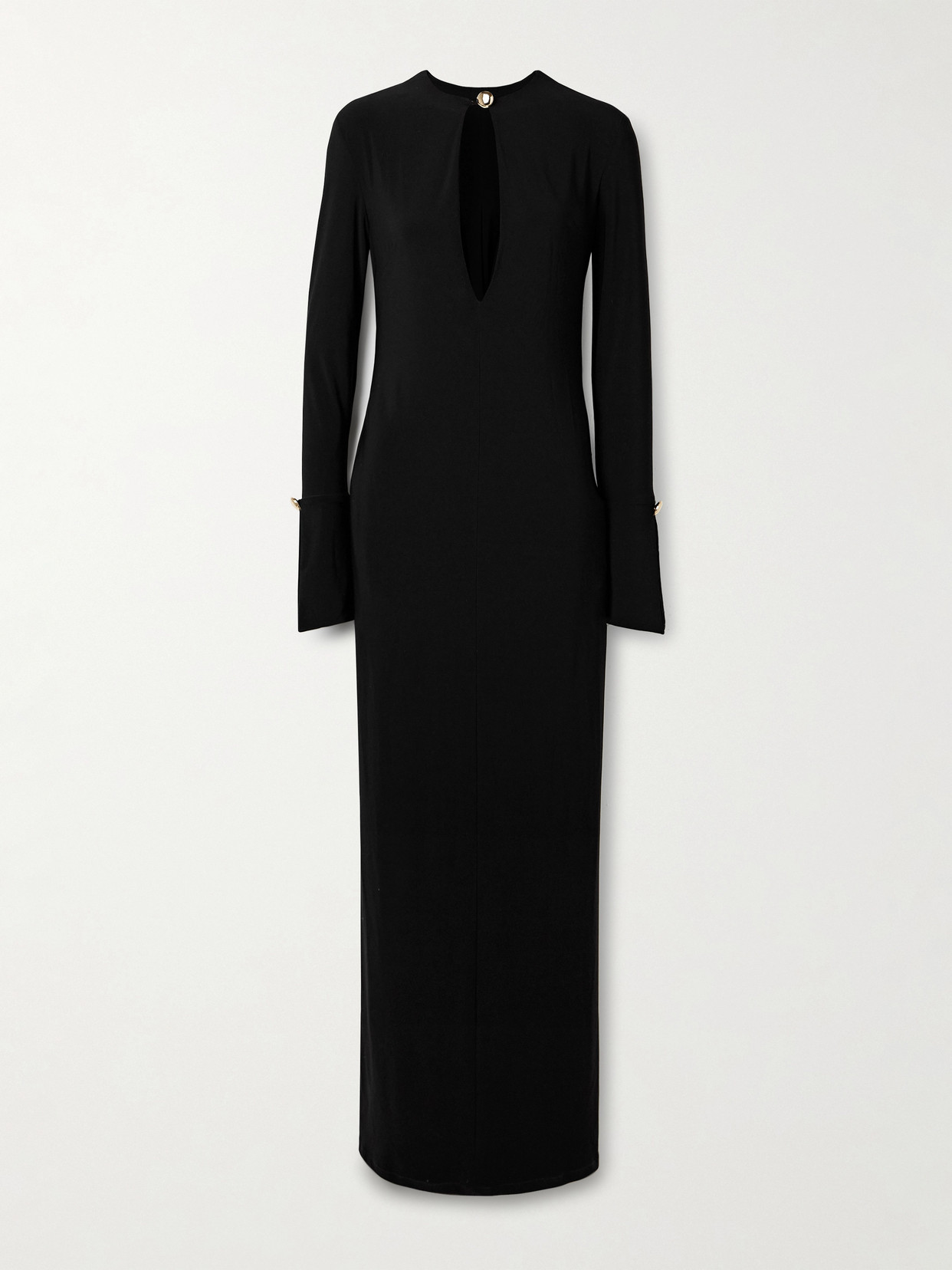 Brandon Maxwell The Sylvie Cutout Stretch-jersey Gown