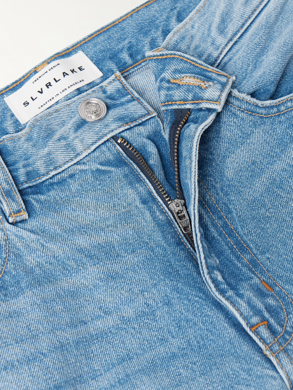 Slvrlake Selena Mid-rise Wide-leg Jeans