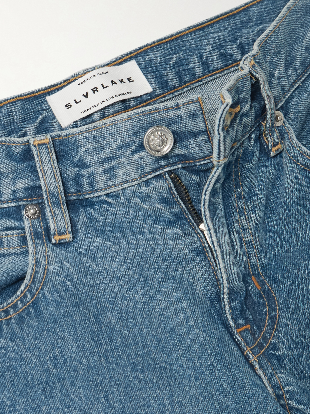 Slvrlake Lexi Low-rise Wide-leg Jeans In Blue