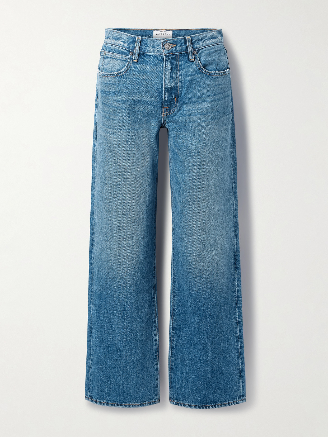 Slvrlake Jazmine Mid-rise Straight-leg Jeans