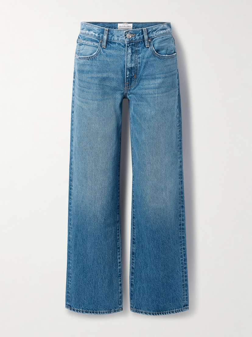 SLVRLAKE Jazmine Mid-rise Straight-leg Jeans